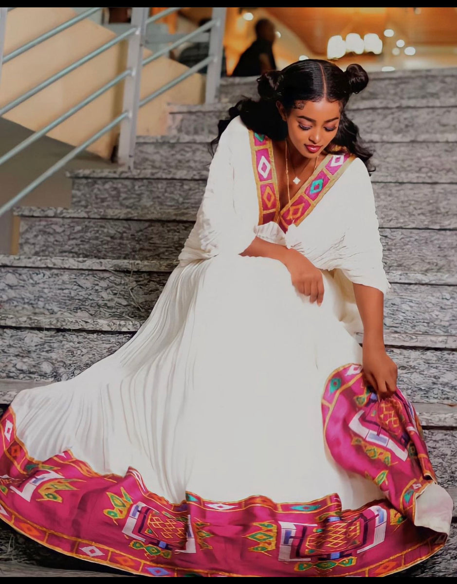 Ethiopian Traditional Modern Traditional Dresses 2019 Addis Mukash
