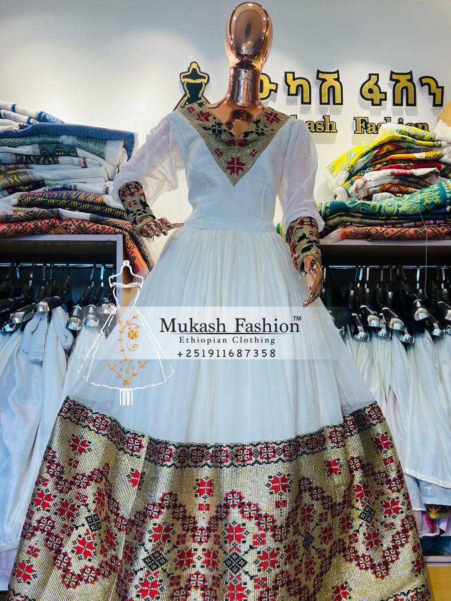 slim fit dress slacks Red Design Unique Habesha Dress Modern Habesha KemiS Ethiopian Dress Style XL
