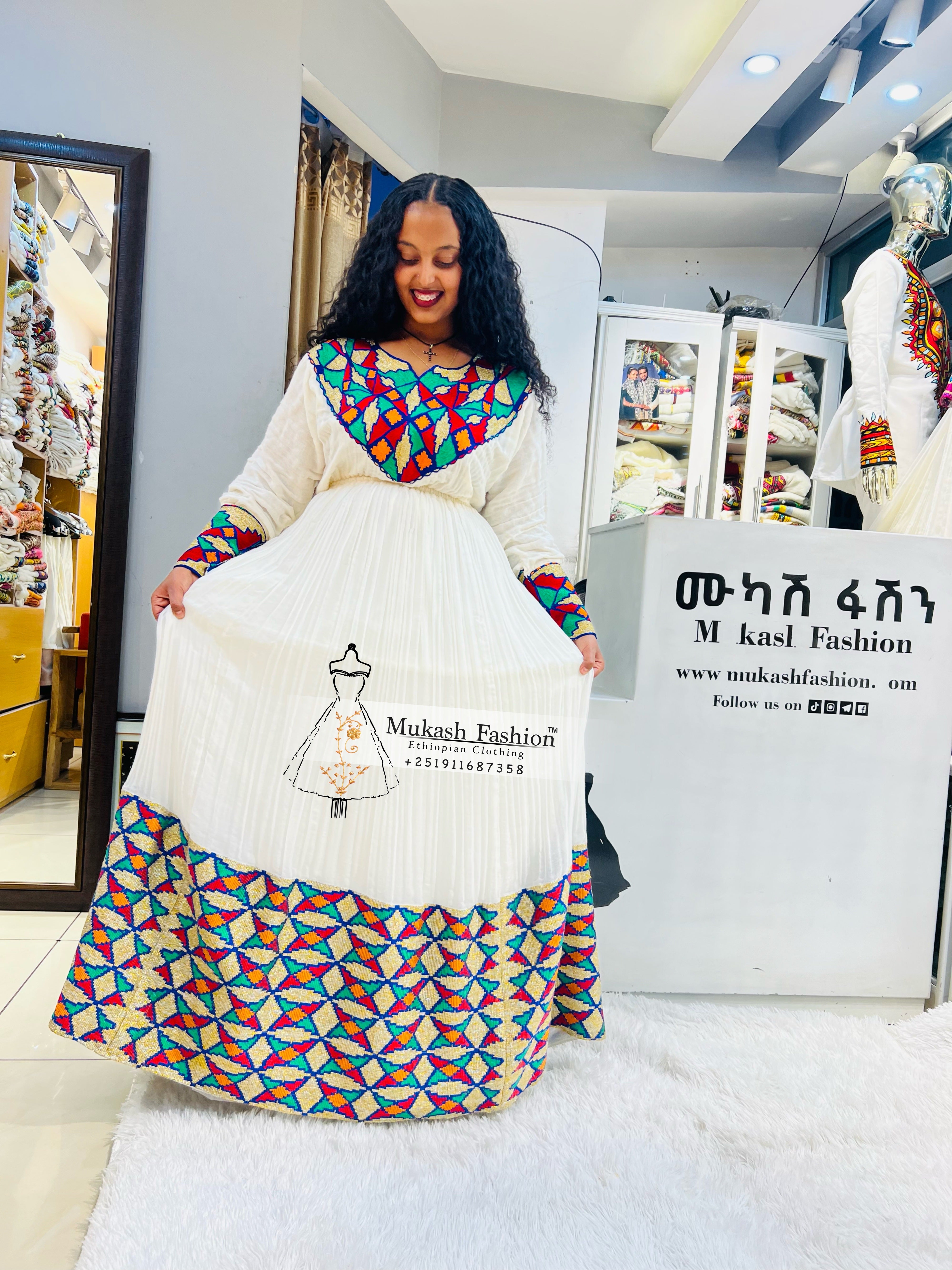 Kunjena Ethiopian Dress 2023 Kunjena Ethiopian Dress 2023