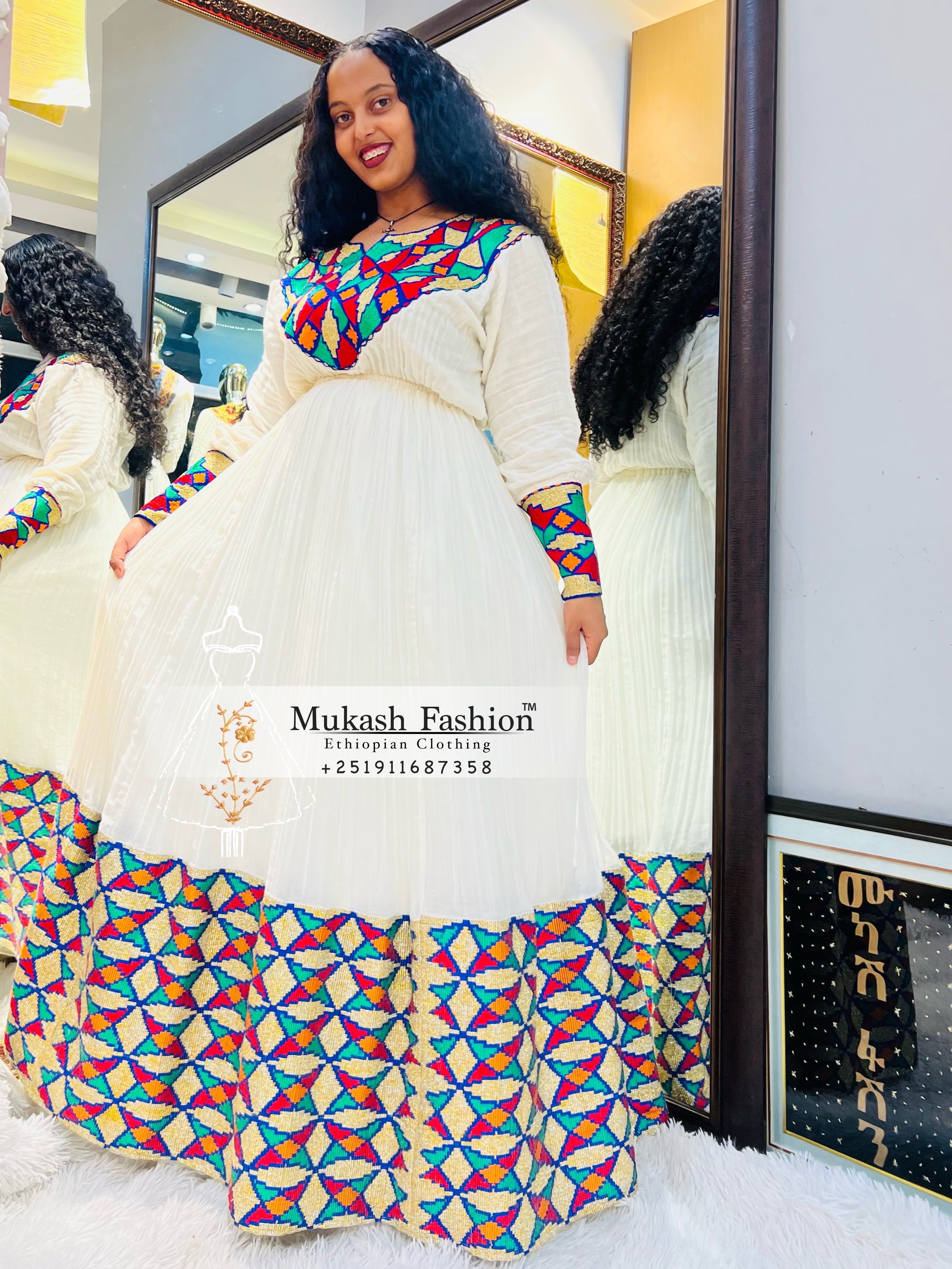 Kunjena Ethiopian Dress 2023 Kunjena Ethiopian Dress 2023