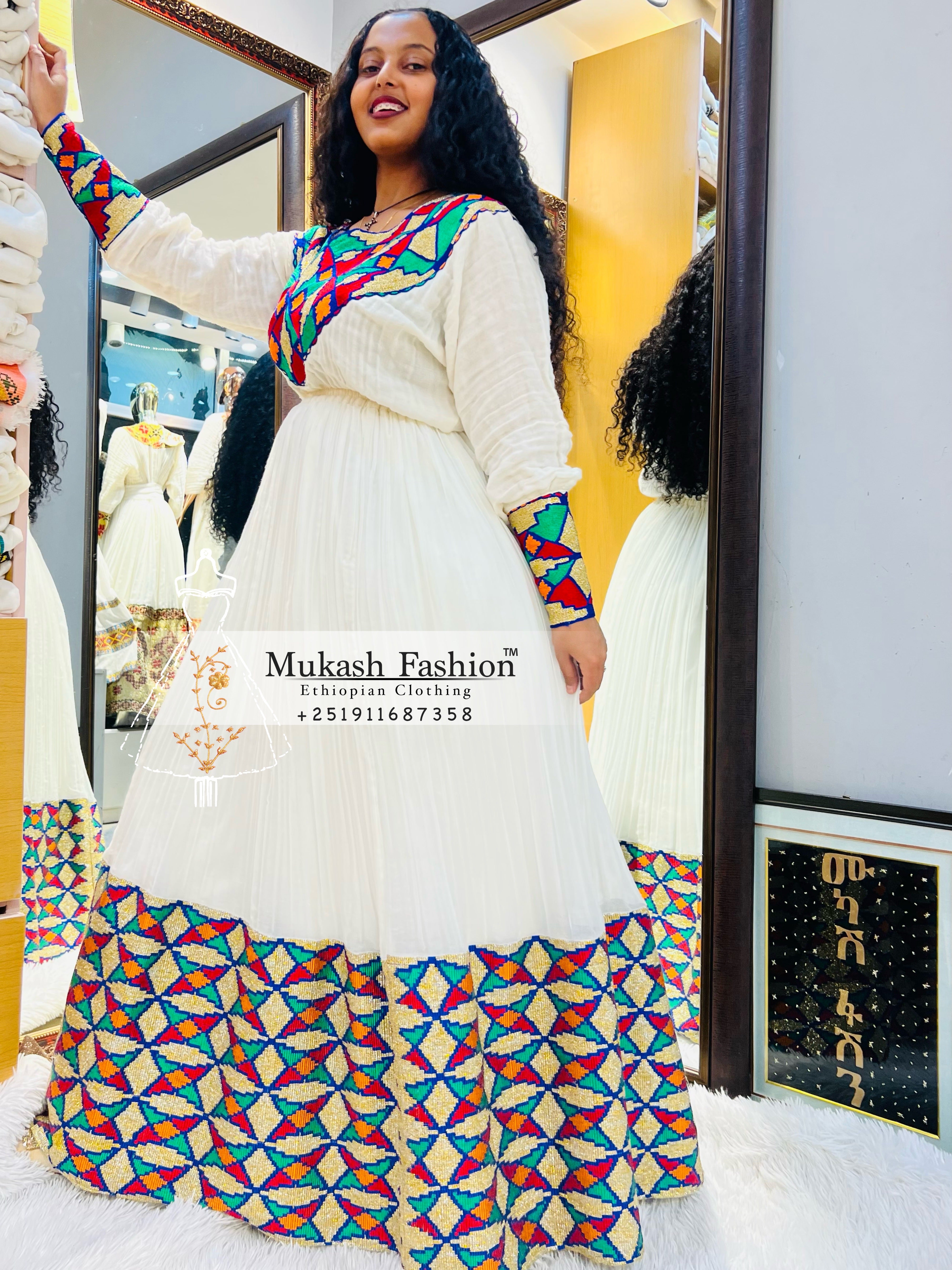 Kunjena Ethiopian Dress 2023 Kunjena Ethiopian Dress 2023