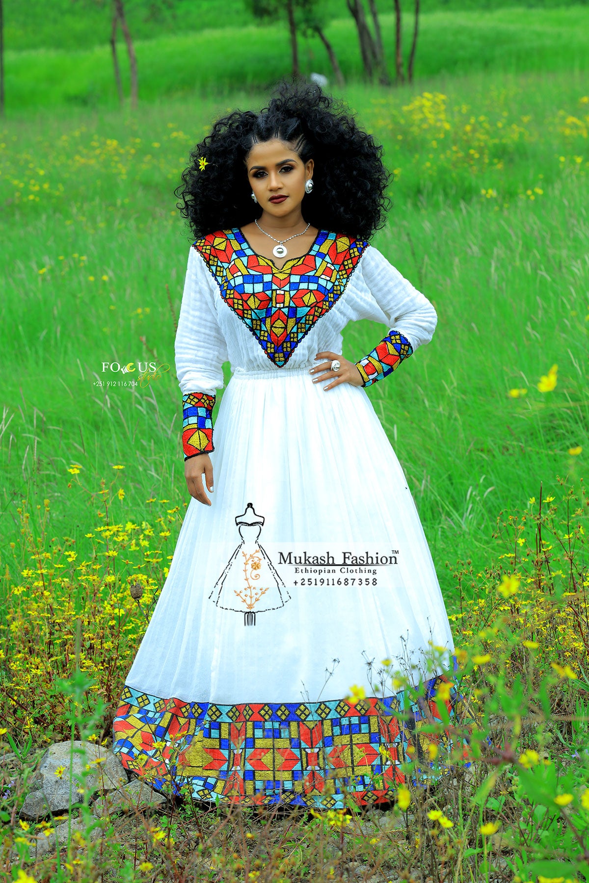2019 New Ethiopian traditional dress 2019 New Ethiopian traditional dress