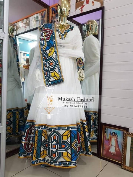 New meskel habesha dress